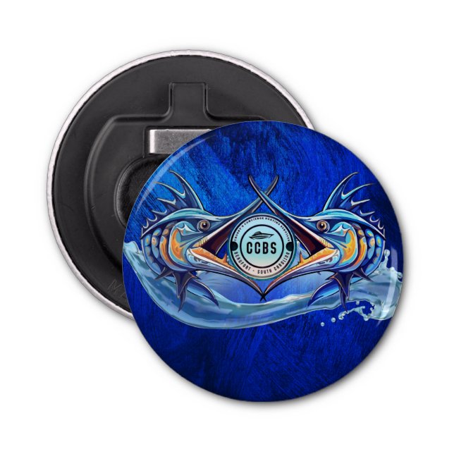 Décapsuleur Ouvrage de bouteille Twin Marlin Button (Devant)