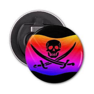 Décapsuleur Ouvrage de la bouteille Pirate Flag