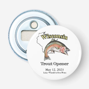 Décapsuleur Ouvrage personnalisé de la truite du Wisconsin