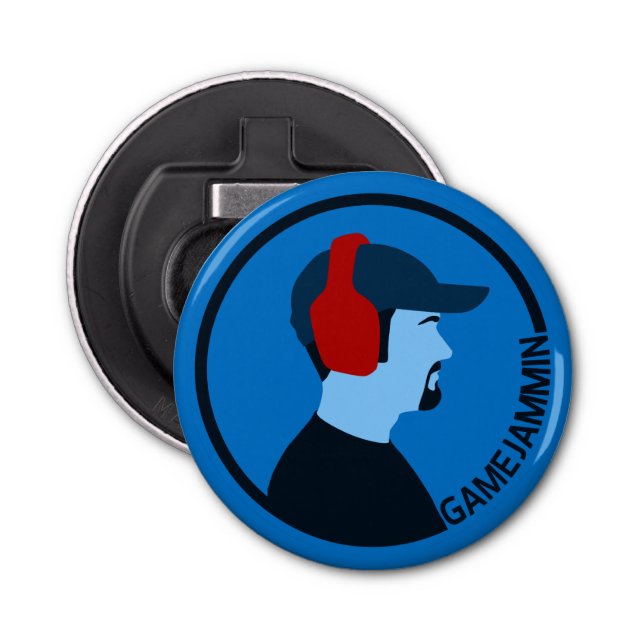 Décapsuleur Ouvreur de bouteille d'aimant de GameJammin (Devant)