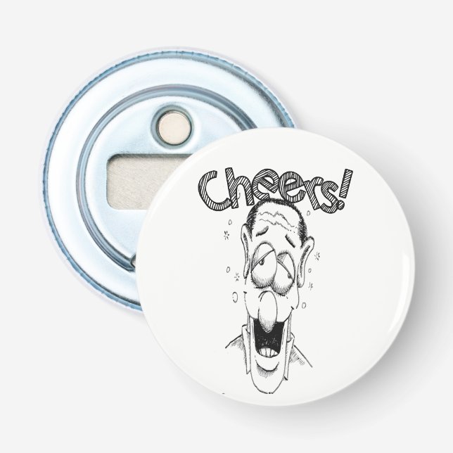 Décapsuleur Ouvreur de bouteille de bouton (Devant)