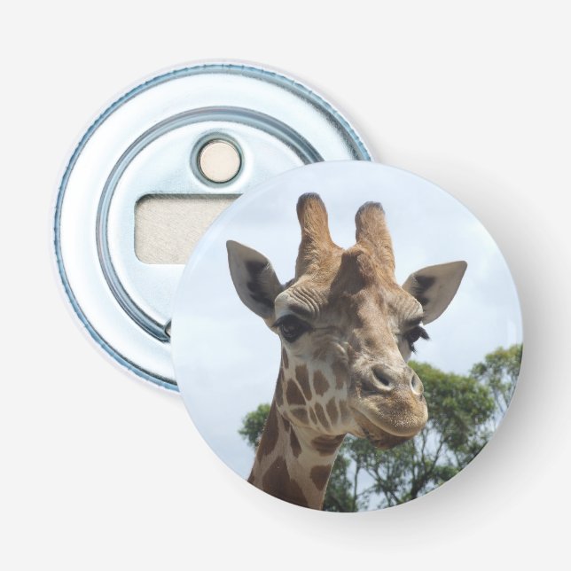 Décapsuleur Ouvreur de bouteille de girafe (Devant)