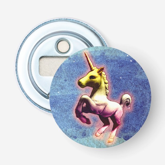 Décapsuleur Ouvreur de bouteille de licorne magnétique (Devant)
