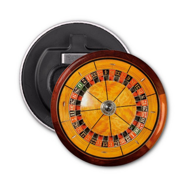 Décapsuleur Ouvreur de bouteille en bois classique de roue de (Devant)