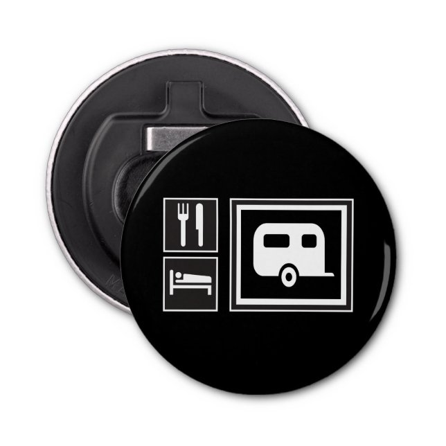 Décapsuleur Ouvrez votre bière dans le campeur de rv (Devant)