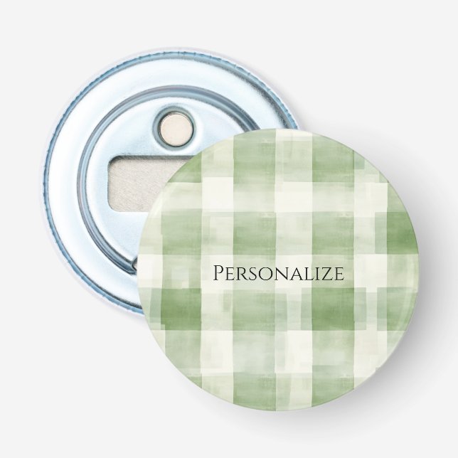 Décapsuleur Paillettes Western Green Cream (Devant)