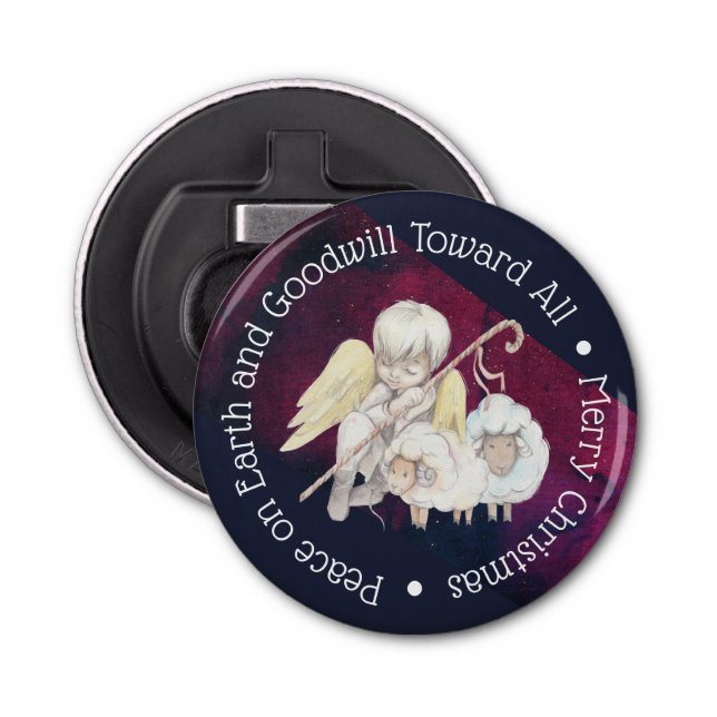 Décapsuleur Paix sur Terre et bonne volonté envers tous les be (Devant)