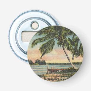 Décapsuleur Palmiers de cocotier vintage Brise tropicale Couch