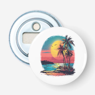 Décapsuleur Palmiers et plage