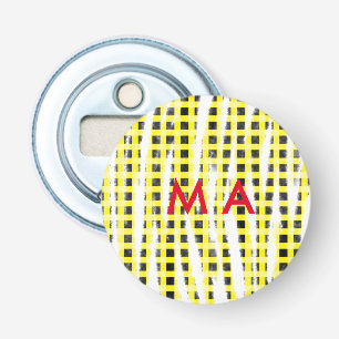 Décapsuleur Panneau de contrôle Jaune Noir ajouter nom nom mon