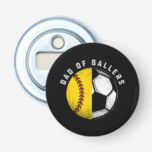 Décapsuleur Papa de Ballers Père Fils Joueur de Softball Footb