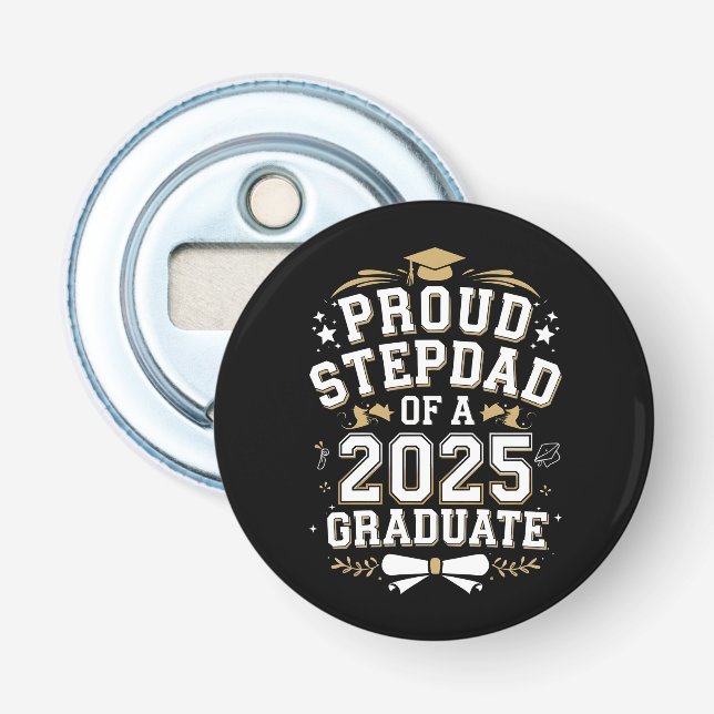 Décapsuleur Papa Fier D'un Diplômé De 2025 Remise Des Diplômes (Devant)