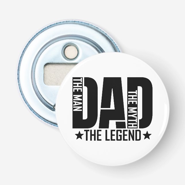 Décapsuleur Papa Homme de légende (Devant)