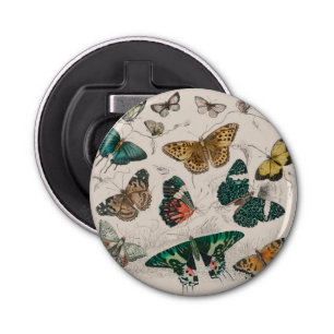 Décapsuleur Papillons Collection Antique Papillons