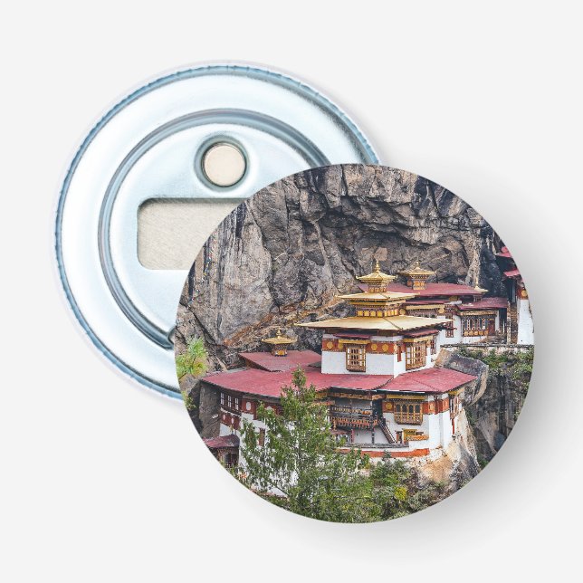 Décapsuleur Paro Taktsang : Le monastère du nid de tigre - Bho (Devant)