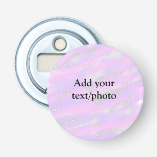 Décapsuleur Parties scintillant pastel simple coloré ajouter v