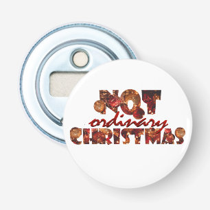 Décapsuleur "Pas de Noël ordinaire" Police Art & Décoration