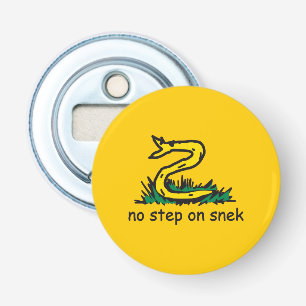 Décapsuleur Pas de pas sur les mèmes de snek parodie de Gadsde