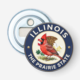 Décapsuleur 🌾 Patrimoine du Cardinal du Nord de l'Illinois