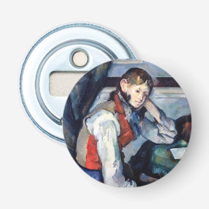 Décapsuleur Paul Cezanne - Garçon au gilet rouge
