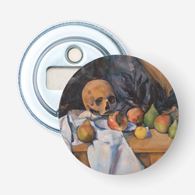Décapsuleur Paul Cezanne - Nature morte au crâne (Devant)