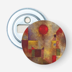Décapsuleur Paul Klee Red Balloon Abstrait Art Coloré 