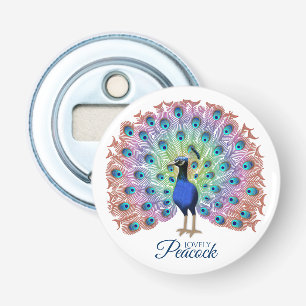 Décapsuleur Peacock coloré personnalisé