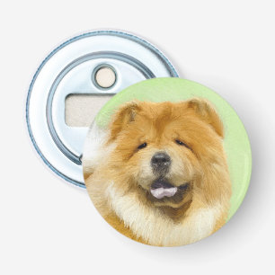 Décapsuleur Peinture Chow Chow - Joli art original chien