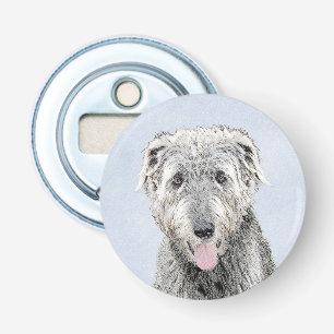 Décapsuleur Peinture de Wolfhound irlandais - Joli art origina