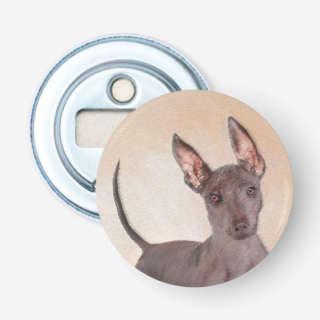 Décapsuleur Peinture Xoloitzcuintli - Cute Original Chien Art (Devant)