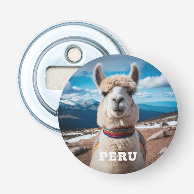 Décapsuleur Pérou Llama (Devant)