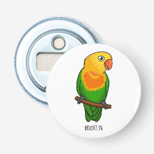 Décapsuleur Perroquet de caricature mignon lovebird
