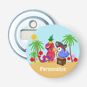 Décapsuleur Perroquets Treasure Love Cartoon Personnalisé