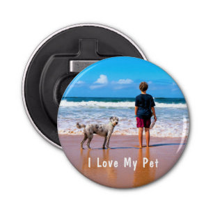 Décapsuleur Personnalisez Votre Bouteille Photo Ouvrir Cadeau