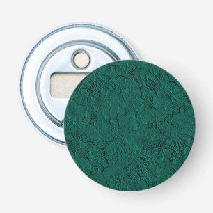 Décapsuleur Pétunias sculpté Jade Green-Round Bottle Opener