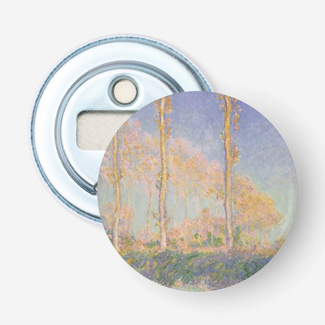 Décapsuleur Peupliers, paysage impressionniste, Claude Monet (Devant)