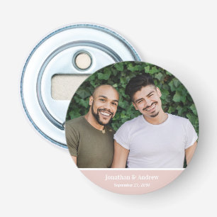 Décapsuleur Photo de mariage LGBTQ