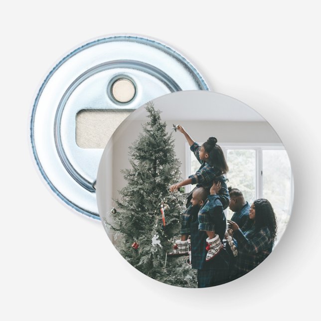 Décapsuleur Photo personnalisé sur mesure (Devant)