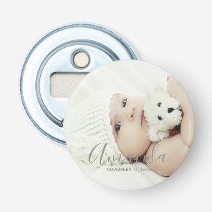 Décapsuleur Photo personnalisée avec nom et texte personnalisé