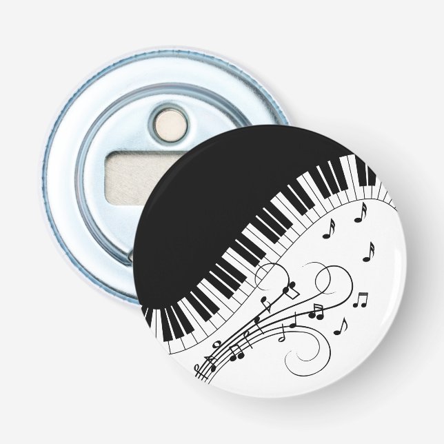 Décapsuleur Piano Keyboard Music Design (Devant)