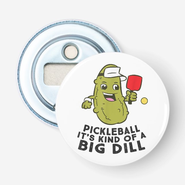 Décapsuleur Pickleball C'est un genre de Big Dill Pickles Pick (Devant)