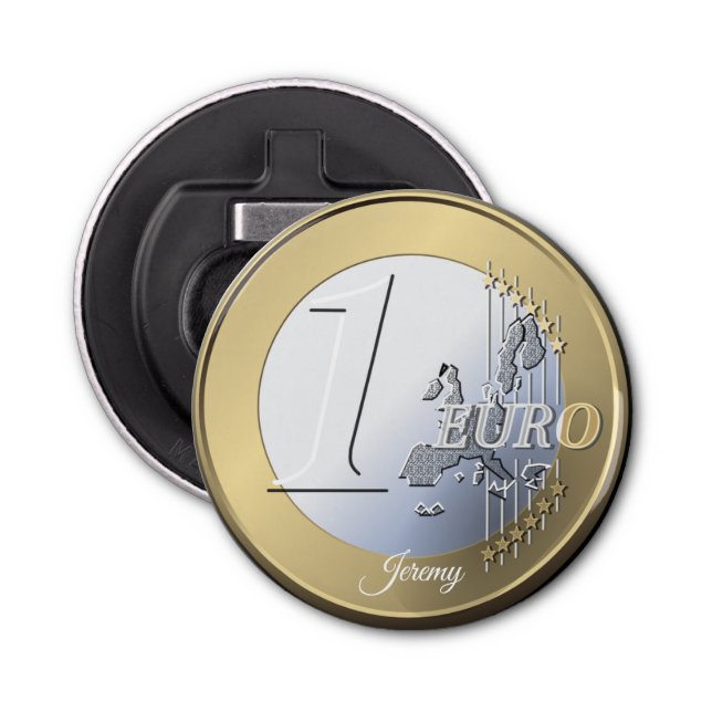 Décapsuleur Pièce Euro Fake Silver (Devant)