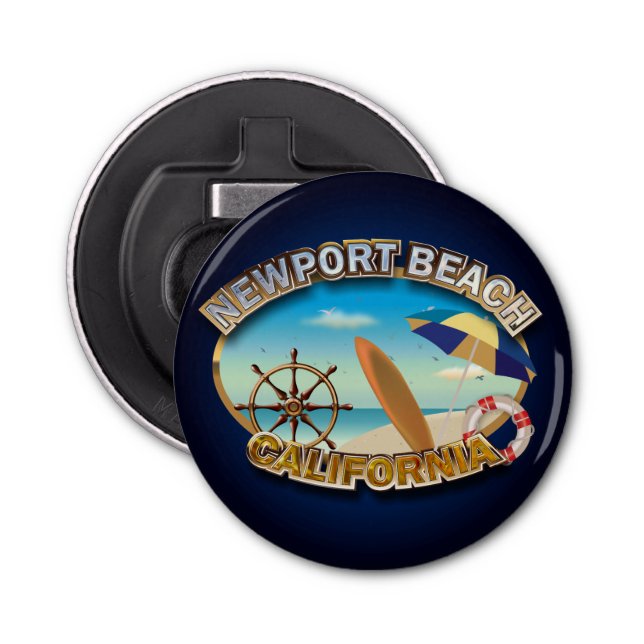 Décapsuleur Plage de Newport, la Californie, Etats-Unis (Devant)