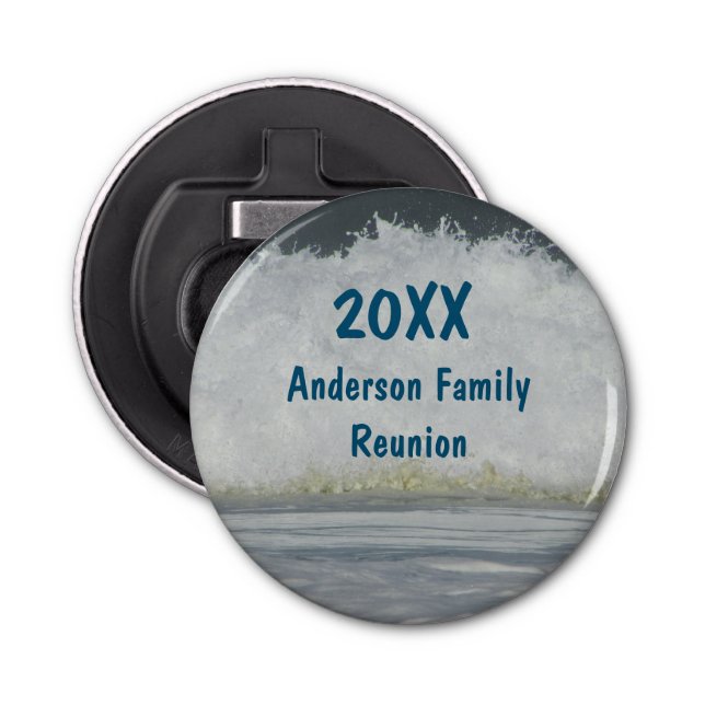 Décapsuleur Plage Famille Réunion Océan annuel Vacances d'été (Devant)