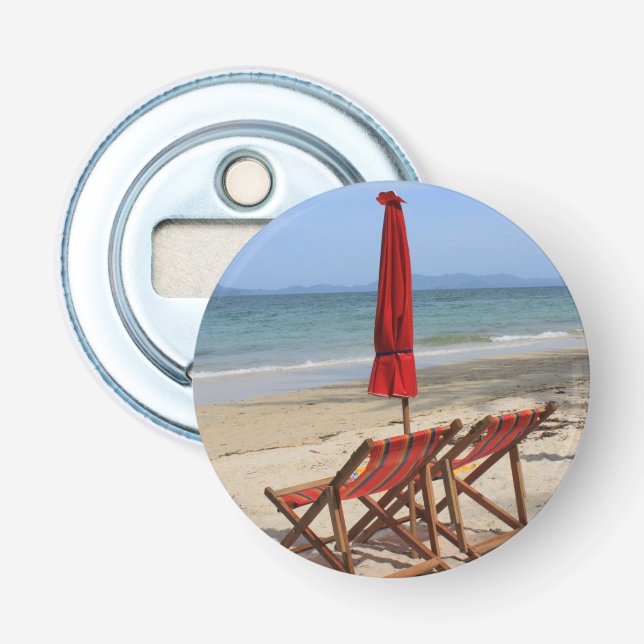 Décapsuleur Plage tropicale (Devant)