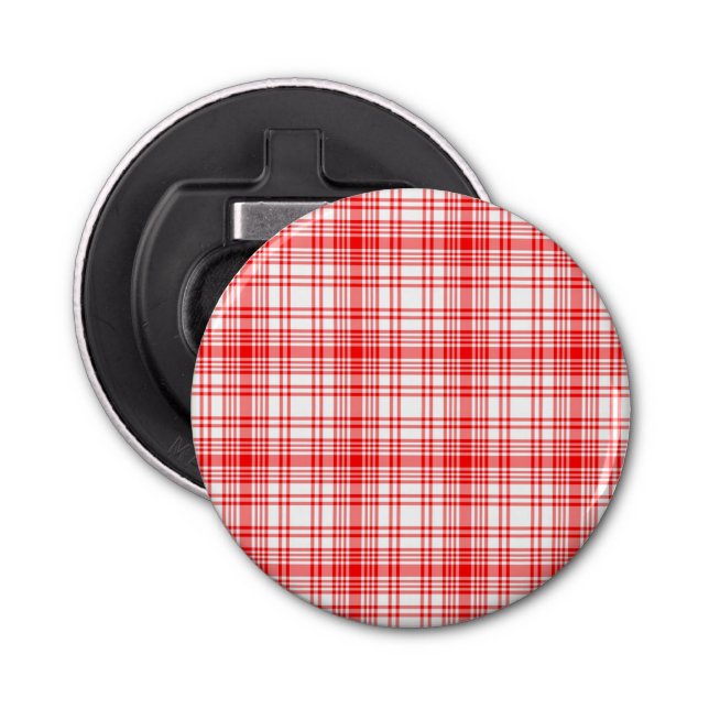 Décapsuleur Plaid rouge (Devant)