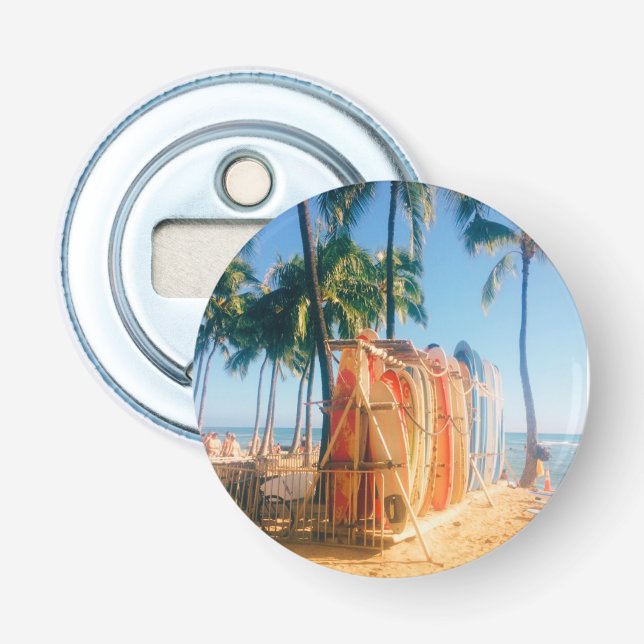 Décapsuleur Planches de surf de Waikiki Beach  (Devant)