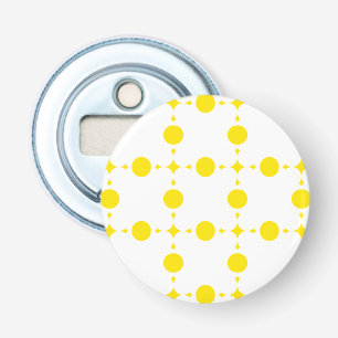 Décapsuleur Points jaunes, Motif à pois, Pois, Pointillé