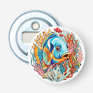 Décapsuleur Poissons Tropicaux Couleurs Été Vibes