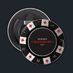 Décapsuleur Poker Night Bachelor Party Las Vegas Casino<br><div class="desc">Élevez les enjeux du plaisir et de l'excitation à votre fête de bachelor avec notre Poker Chip Bottle Opener Favors. Inspirés par le glamour et le glamour de Las Vegas et l'excitation du poker, ces ouvre-bouteilles sont la faveur parfaite pour la fête pour vos invités à rapporter et chérir. Chantez...</div>